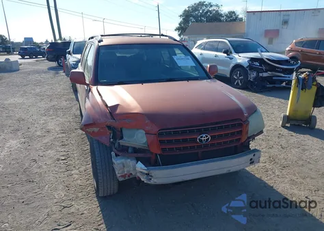 2003 Toyota Highlander z USA, uszkodzony, nr VIN JTEGD21A230060741